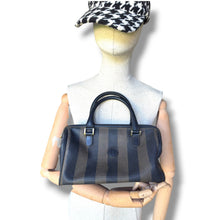 Load image into Gallery viewer, Vintage Fendi Pequin Stripe Boston Bag
