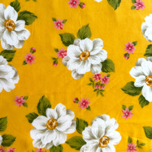 Load image into Gallery viewer, Vintage KENZO Marigold Floral Cotton Neckerchief
