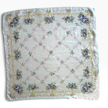Load image into Gallery viewer, Vintage British Heritage Collection Floral Lace Neckerchief
