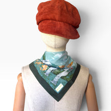Load image into Gallery viewer, Vintage Japanese Wasabi-Dyed Cotton Neckerchief
