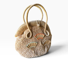 Load image into Gallery viewer, Vintage Japanese Bel-Air Straw &amp; Jute Handbag
