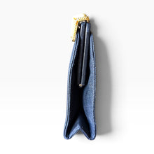 Load image into Gallery viewer, Vintage Valentino Garavani Navy &amp; Ivory Evening Clutch
