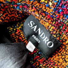 Load image into Gallery viewer, Vintage Sandro Paris Multicolour Bouclé Blazer
