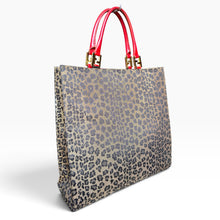 Load image into Gallery viewer, Vintage Fendi Leopard Print Tote Bag
