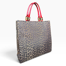 Load image into Gallery viewer, Vintage Fendi Leopard Print Tote Bag
