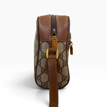 Load image into Gallery viewer, Circa Early 1980s Vintage Gucci Accessory Collection GG Monogram Web Shoulder Bag

