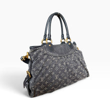 Load image into Gallery viewer, Vintage Louis Vuitton Monogram Denim Neo Cabby Bag
