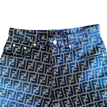 Load image into Gallery viewer, Vintage Fendi Zucca Monogram Jeans
