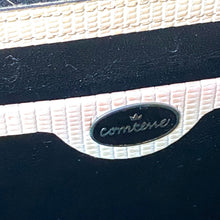 Load image into Gallery viewer, Vintage Comtesse White Lizard Skin Handbag
