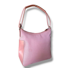 Load image into Gallery viewer, Vintage Gucci Pink Canvas &amp; Leather Hobo Bag
