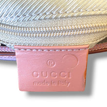 Load image into Gallery viewer, Vintage Gucci Pink Canvas &amp; Leather Hobo Bag
