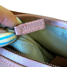 Load image into Gallery viewer, Vintage Gucci Pink Canvas &amp; Leather Hobo Bag
