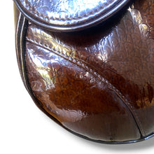 Load image into Gallery viewer, Vintage Christian Dior Diorissimo Patent Saddle Bag – John Galliano Era

