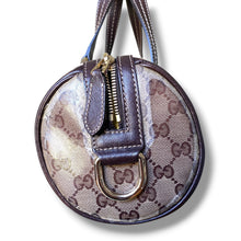 Load image into Gallery viewer, Vintage Gucci Hysteria GG Crystal Canvas Boston Bag
