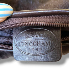 Load image into Gallery viewer, Vintage Longchamp Rabbit Fur Shoulder Bag – Made in France
