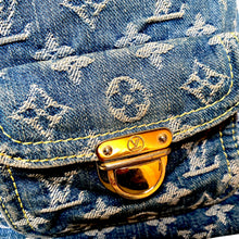 Load image into Gallery viewer, Louis Vuitton Monogram Denim Baggy GM
