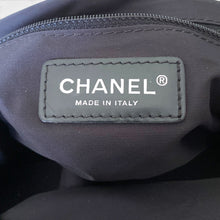 Load image into Gallery viewer, Vintage Chanel Travel Line Jacquard Boston Shoulder Bag – Black | Circa 2007–2008
