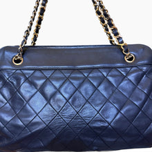 Load image into Gallery viewer, Vintage Chanel Quilted Leather Chain Shoulder Bag – Black

