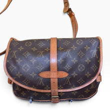 Load image into Gallery viewer, Vintage Louis Vuitton Saumur 30 Monogram Crossbody Bag
