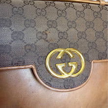Load image into Gallery viewer, Vintage Gucci GG Monogram Shoulder Bag – Brown

