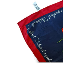 Load image into Gallery viewer, Nina Ricci Silk Botanical Scarf – Made in Italy
