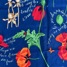 Load image into Gallery viewer, Nina Ricci Silk Botanical Scarf – Made in Italy
