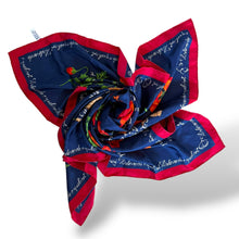 Load image into Gallery viewer, Nina Ricci Silk Botanical Scarf – Made in Italy
