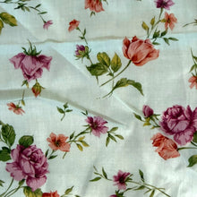 Load image into Gallery viewer, Burberry London Floral Cotton Scarf
