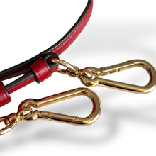 Load image into Gallery viewer, Coach Nikita Gathered Leather Satchel in Red, Late 2000s
