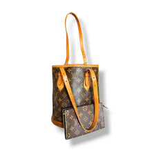 Load image into Gallery viewer, Louis Vuitton Monogram Petit Bucket PM with Original Pochette
