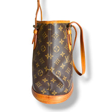 Load image into Gallery viewer, Louis Vuitton Monogram Petit Bucket PM with Original Pochette
