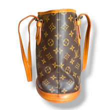 Load image into Gallery viewer, Louis Vuitton Monogram Petit Bucket PM with Original Pochette
