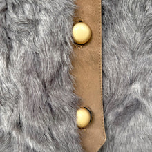 Load image into Gallery viewer, Italian Grey Mink Fur &amp; Cashmere Jacket
