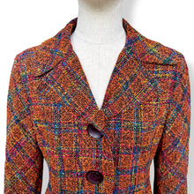 Load image into Gallery viewer, Vintage Sandro Paris Multicolour Bouclé Blazer

