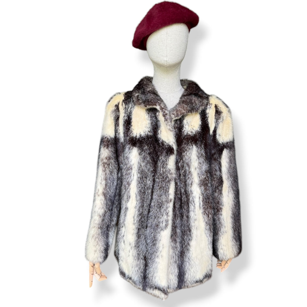 Vintage Patterned Fox Fur Coat – Vintage Swag SA