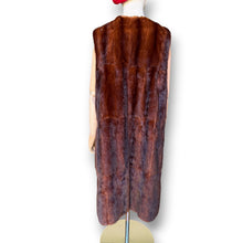Load image into Gallery viewer, Vintage Extra Length Fur Gilet
