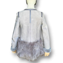 Load image into Gallery viewer, Vintage Sheepskin &amp; Fox Fur Jacket

