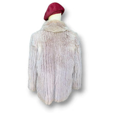 Load image into Gallery viewer, Vintage Rose-Tinted Fox Fur Coat

