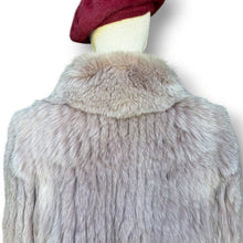 Load image into Gallery viewer, Vintage Rose-Tinted Fox Fur Coat
