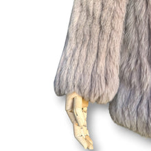 Load image into Gallery viewer, Vintage Rose-Tinted Fox Fur Coat
