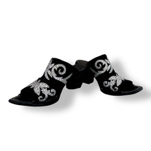 Load image into Gallery viewer, Fiorentini + Baker Rhinestone Western Mules, UK 6
