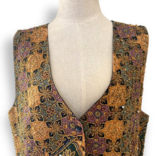 Load image into Gallery viewer, Vintage Handbeaded Indonesian Waistcoat
