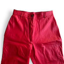 Load image into Gallery viewer, Vintage Cherry Red Leather Pants
