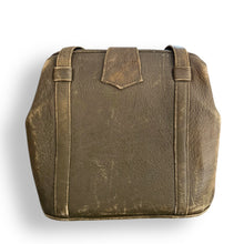 Load image into Gallery viewer, Vintage Springbok Structured Bag with Khaki Leather
