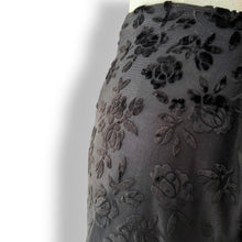 Load image into Gallery viewer, Vintage DKNY Burnout Velvet Skirt
