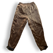 Load image into Gallery viewer, Preloved Metallic Bronze Slouchy Joggers
