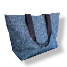 Load image into Gallery viewer, Vintage Coach Denim Logo Tote
