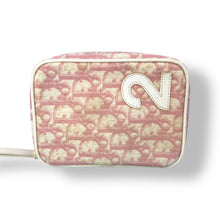 Load image into Gallery viewer, Vintage Dior Pink Trotter Pouch/Wristlet
