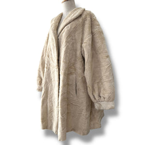 Vintage Italian Faux Fur Coat