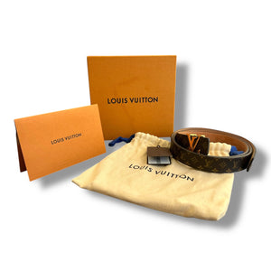 Louis Vuitton Monogram LV Initiales Belt – Size 85/34